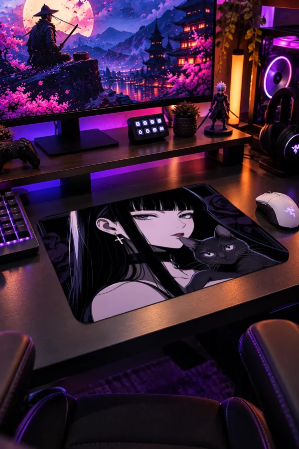 Midnight Familiar Gaming Mousepad