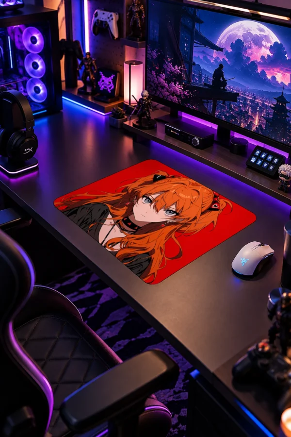 Tangerine Rebel Gaming Mousepad
