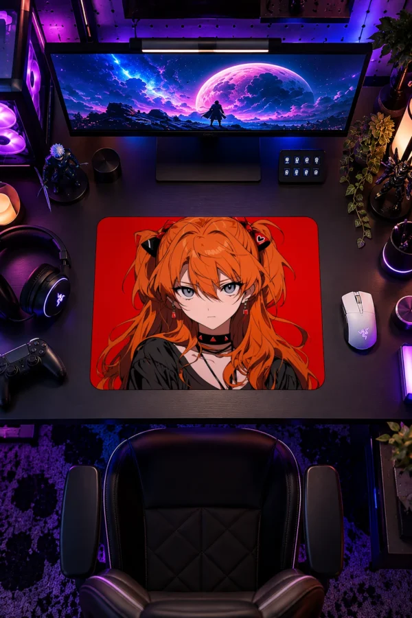 Tangerine Rebel Gaming Mousepad