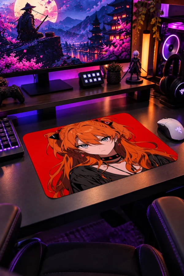 Tangerine Rebel Gaming Mousepad