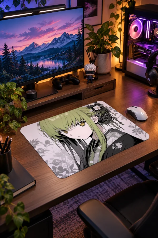 Jade Kimono Gaming Mousepad