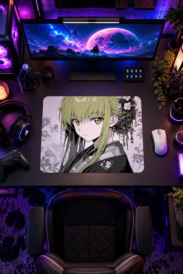 Jade Kimono Gaming Mousepad
