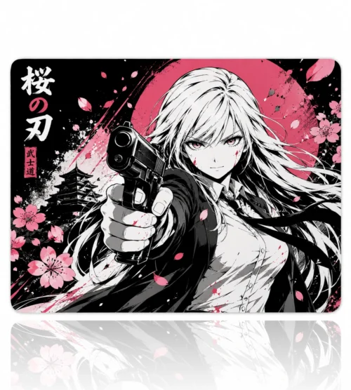 Sakura Gunslinger Gaming Mousepad Sakura Gunslinger Gaming Mousepad