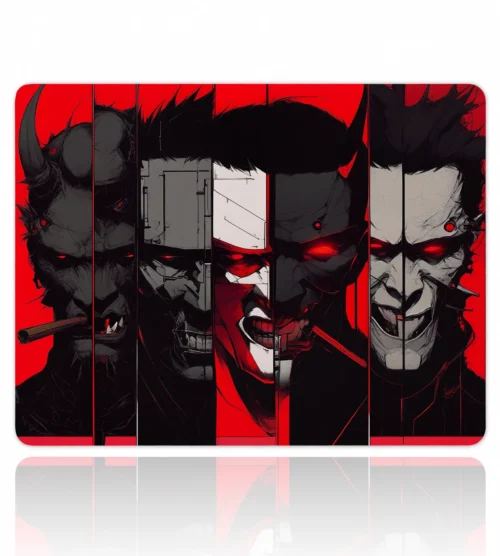 Oni Lineup Gaming Mousepad Oni Lineup Gaming Mousepad