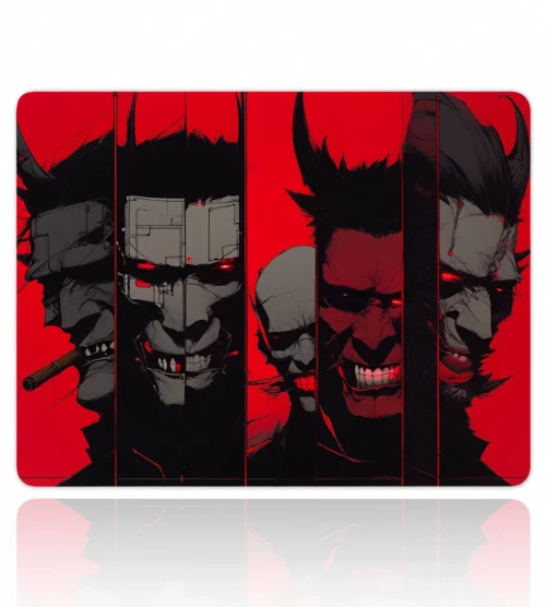 Crimson Oni Council Gaming Mousepad Crimson Oni Council Gaming Mousepad