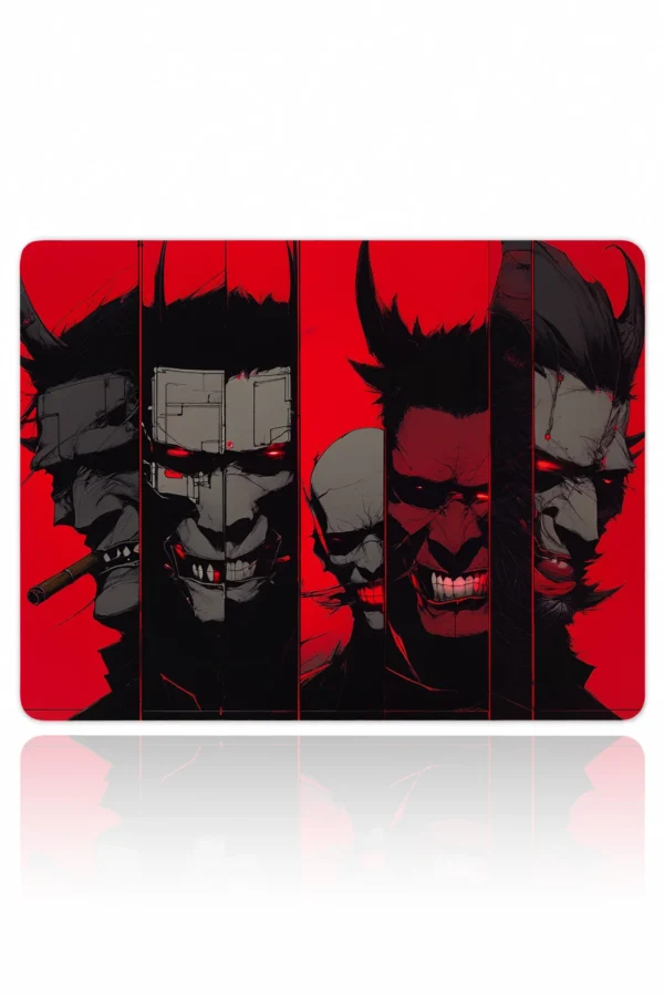 Crimson Oni Council Gaming Mousepad