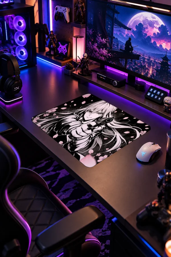 Petal Pistol Gaming Mousepad