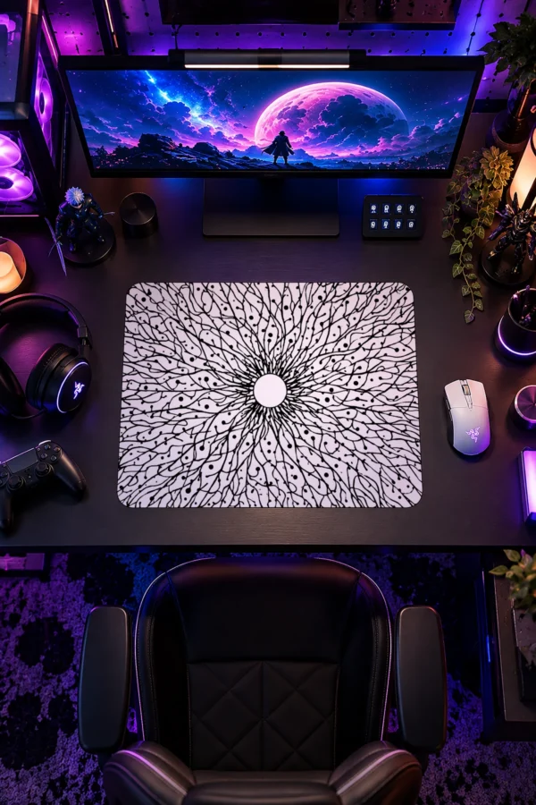 Radiant Veins Gaming Mousepad