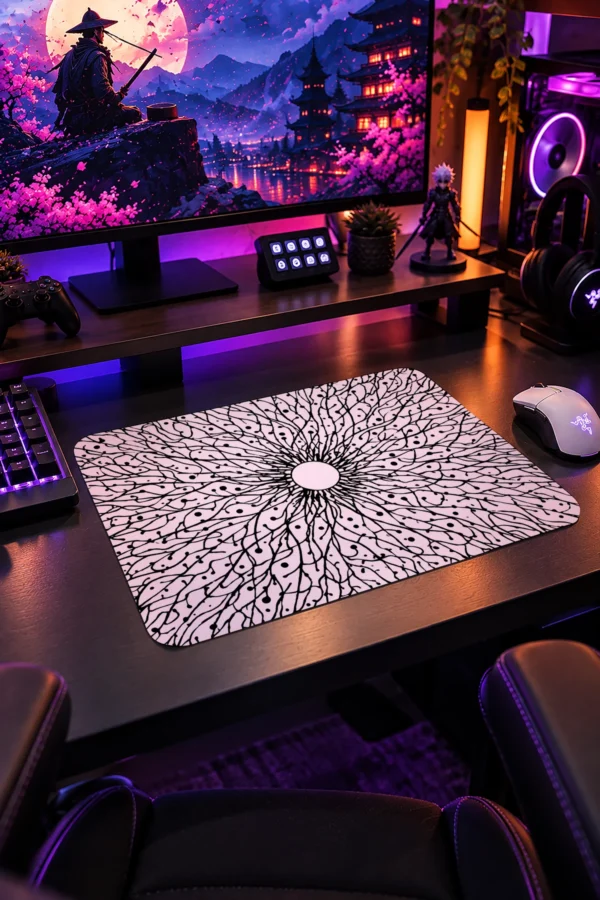 Radiant Veins Gaming Mousepad