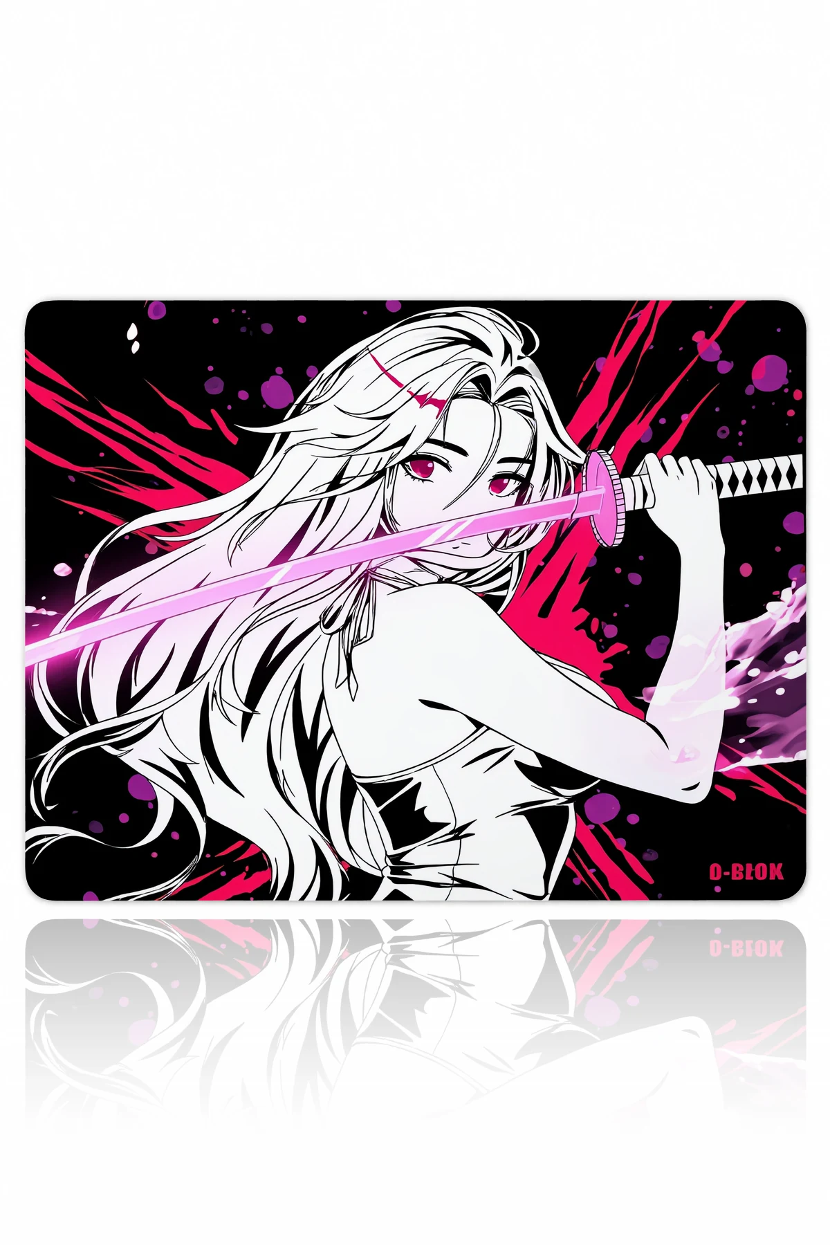 Magenta Edge Gaming Mousepad