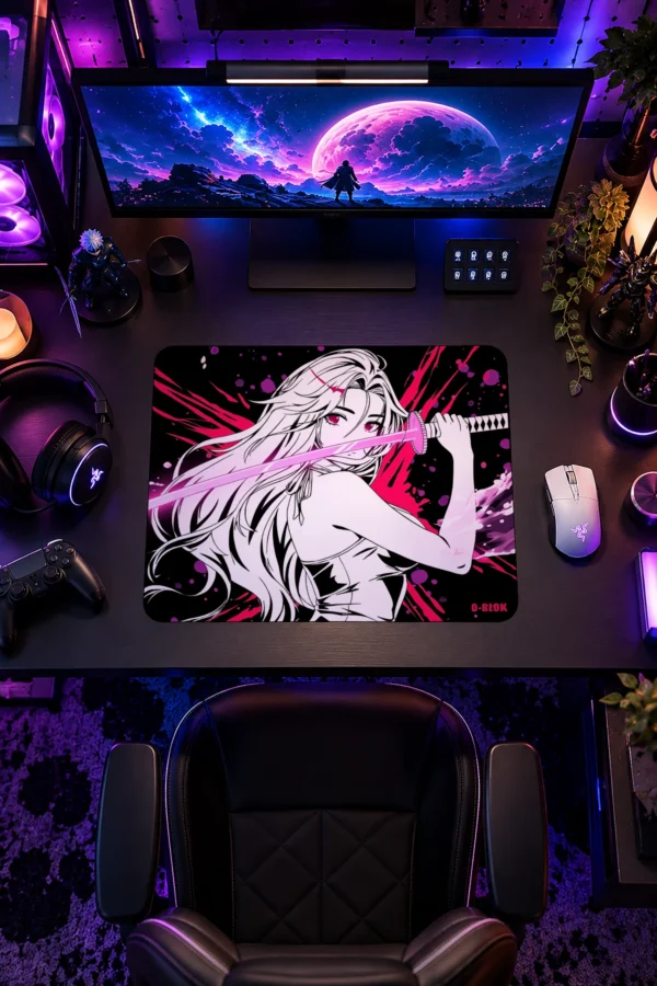 Magenta Edge Gaming Mousepad