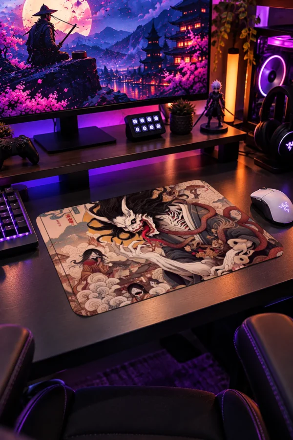 Serpent Yokai Gaming Mousepad