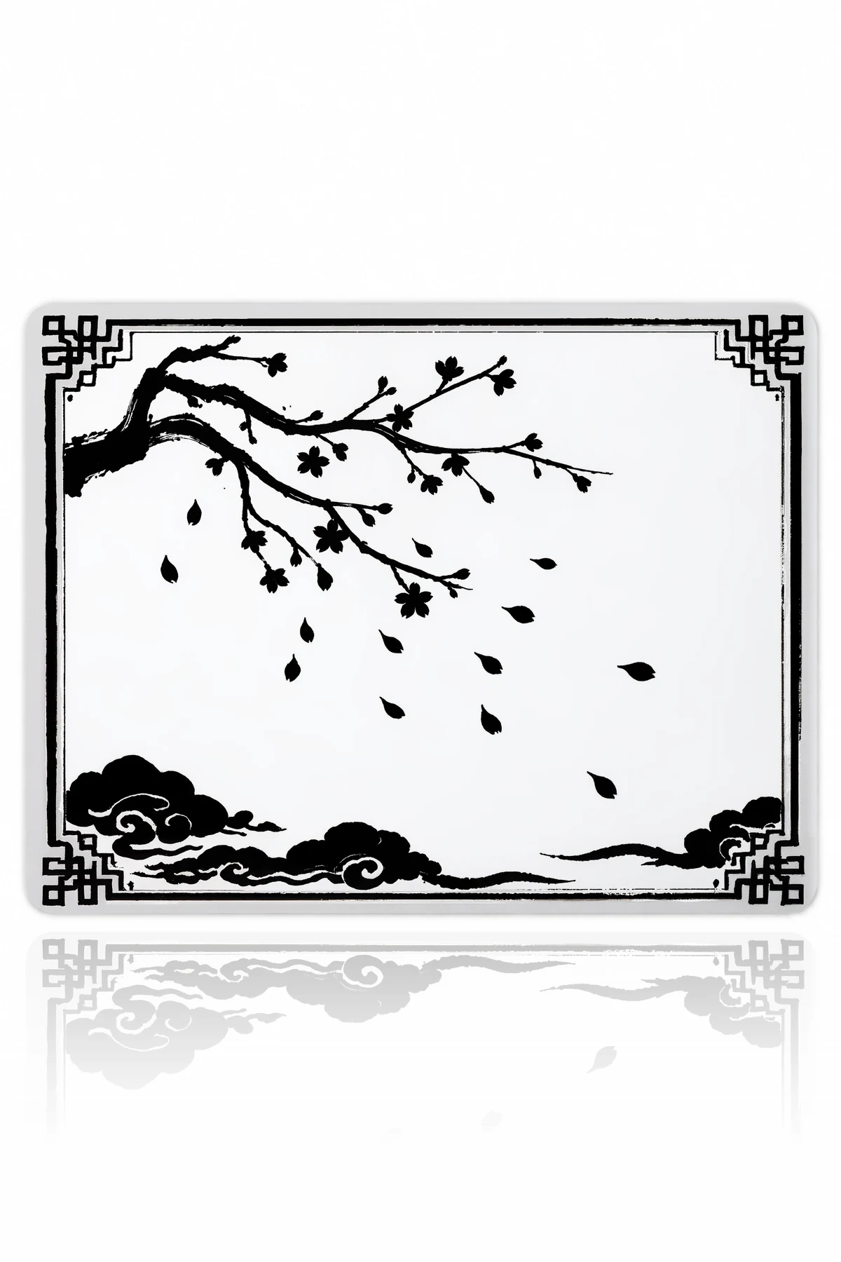 Petalfall Shadow Gaming Mousepad