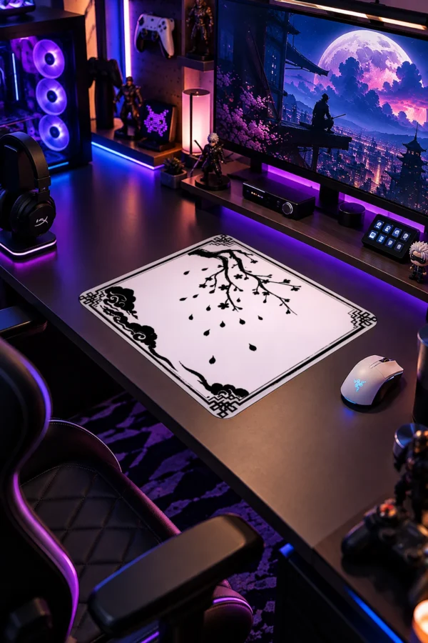 Petalfall Shadow Gaming Mousepad