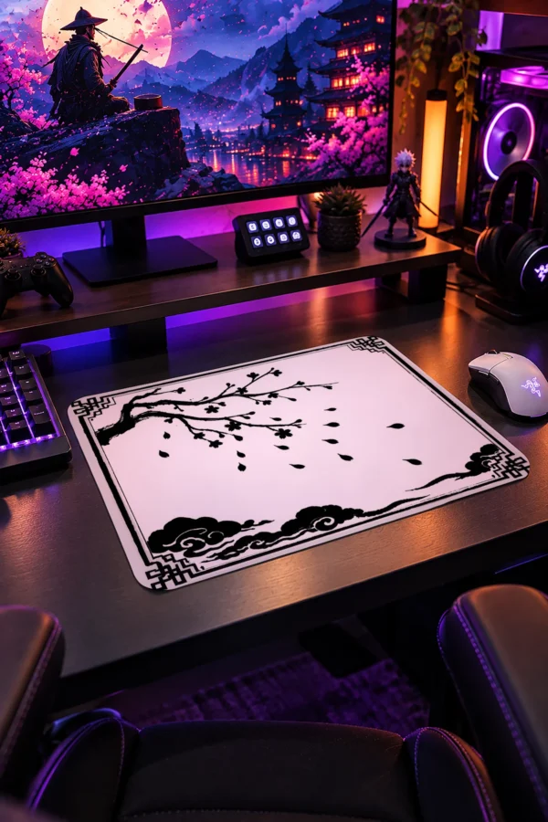 Petalfall Shadow Gaming Mousepad