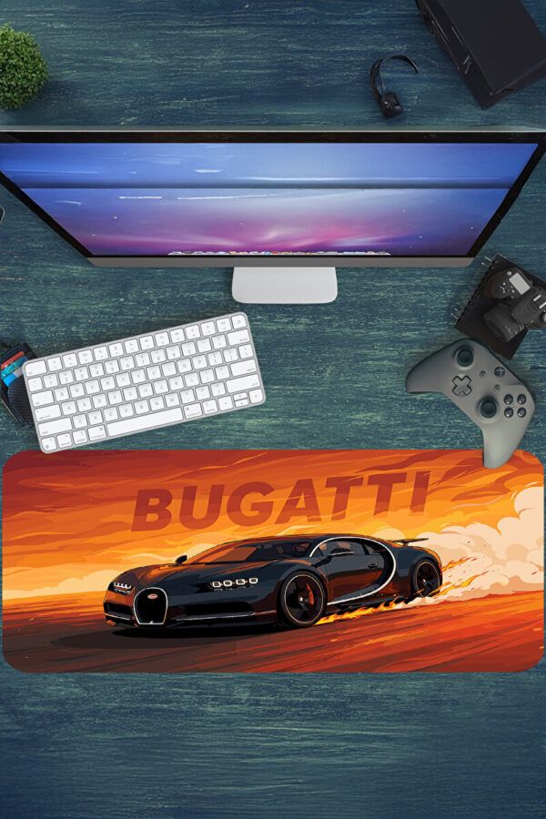 Araba Modelleri Burning Asphalt Gaming Mousepad