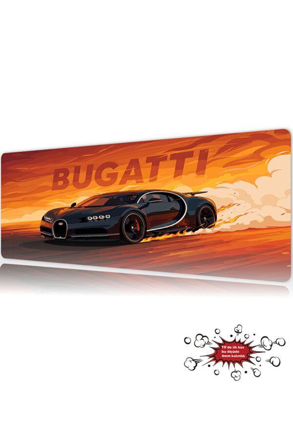 Araba Modelleri Burning Asphalt Gaming Mousepad