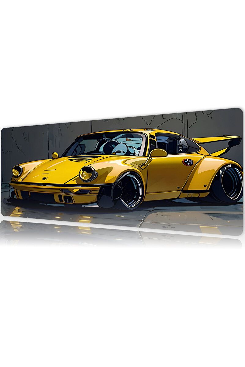 Araba Modelleri Golden Outlaw Drive Gaming Mousepad