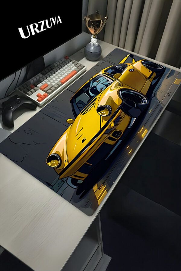 Araba Modelleri Golden Outlaw Drive Gaming Mousepad