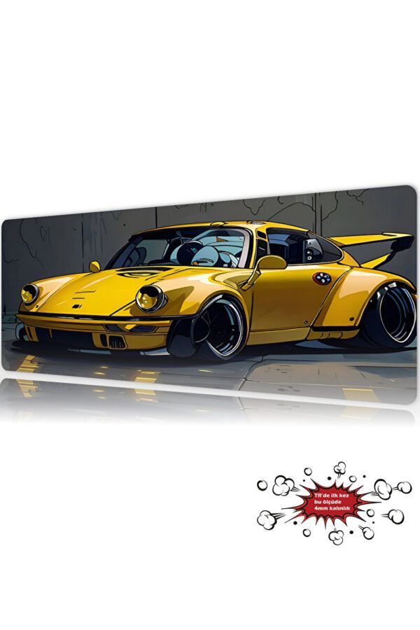 Araba Modelleri Golden Outlaw Drive Gaming Mousepad