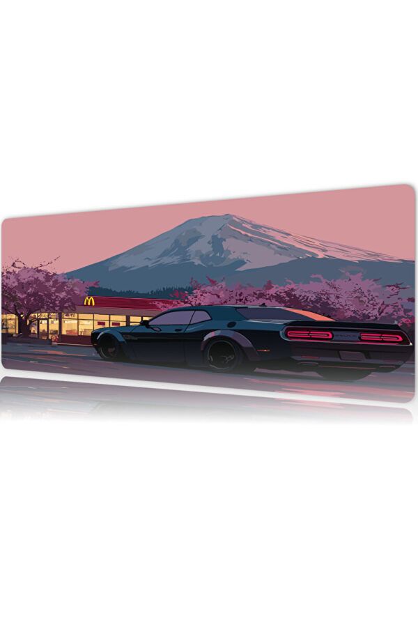 Araba Modelleri Neon Sakura Drive Gaming Mousepad Araba Modelleri Neon Sakura Drive Gaming Mousepad