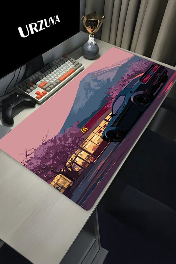 Araba Modelleri Neon Sakura Drive Gaming Mousepad Araba Modelleri Neon Sakura Drive Gaming Mousepad