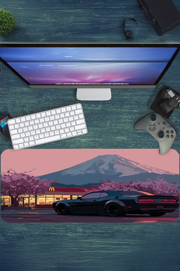 Araba Modelleri Neon Sakura Drive Gaming Mousepad Araba Modelleri Neon Sakura Drive Gaming Mousepad