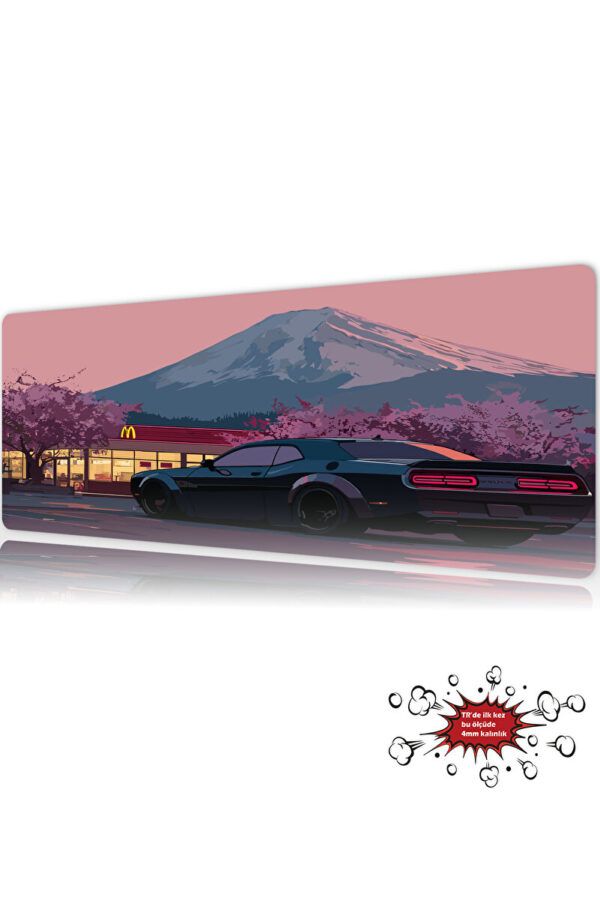 Araba Modelleri Neon Sakura Drive Gaming Mousepad Araba Modelleri Neon Sakura Drive Gaming Mousepad