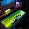 Araba Modelleri Neon Turbo Gaming Mousepad