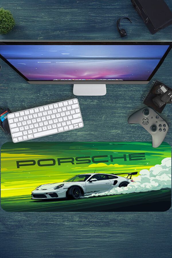 Araba Modelleri Neon Turbo Gaming Mousepad