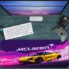 Araba Modelleri Turbo Neon Gaming Mousepad