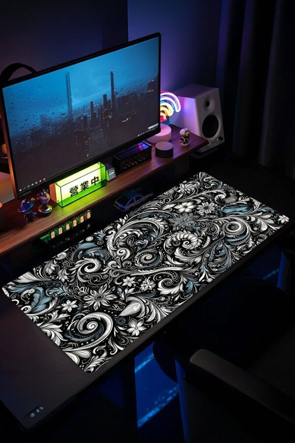 Baroque Garden Gaming Mousepad Baroque Garden Gaming Mousepad