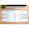 Basketbol Sahası Beyaz Gaming Mousepad