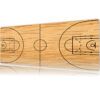 Basketbol Sahası Sarı Gaming Mousepad