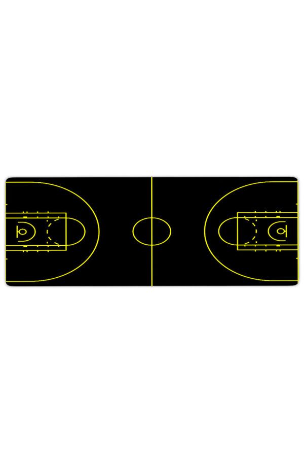 Basketbol Sahası Siyah Gaming Mousepad