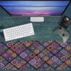 Boho Mosaic Gaming Mousepad