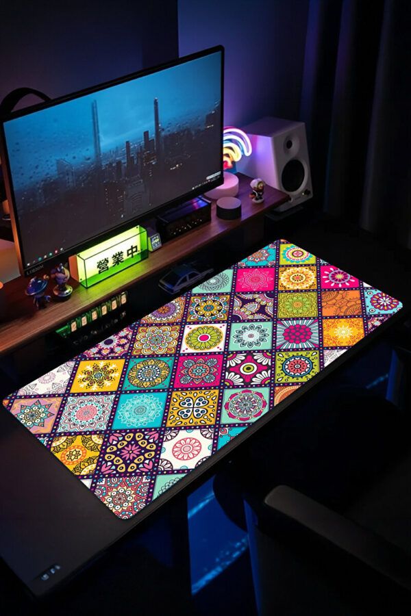 Color Mandala Gaming Mousepad Color Mandala Gaming Mousepad