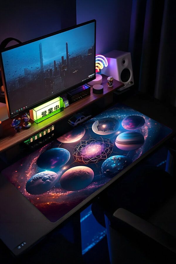 Cosmic Alignment Gaming Mousepad Cosmic Alignment Gaming Mousepad