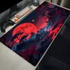 Crimson Moonrise Gaming Mousepad