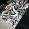Ember Dragon Siyah Beyaz Gaming Mousepad