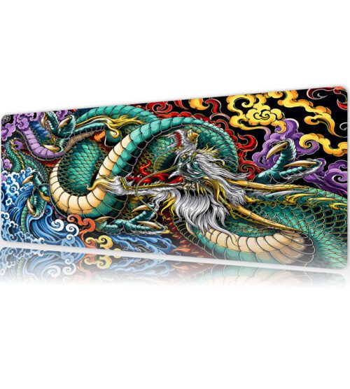 Ember Dragon Yeşil Gaming Mousepad