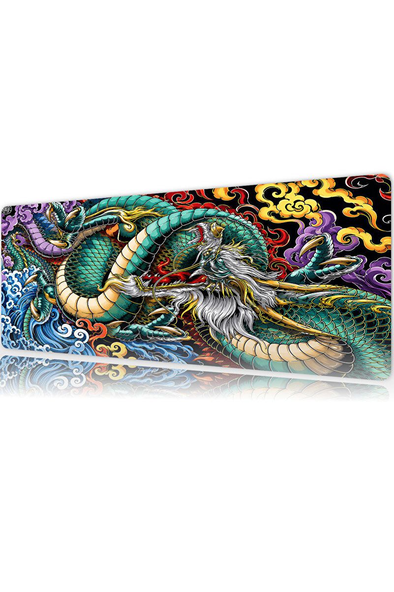Ember Dragon Yeşil Gaming Mousepad