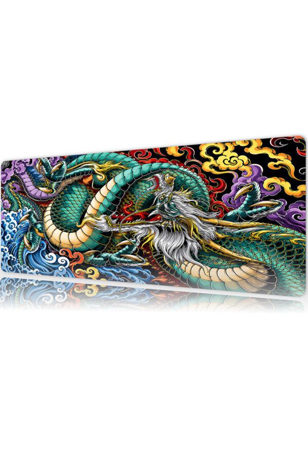 Ember Dragon Yeşil Gaming Mousepad