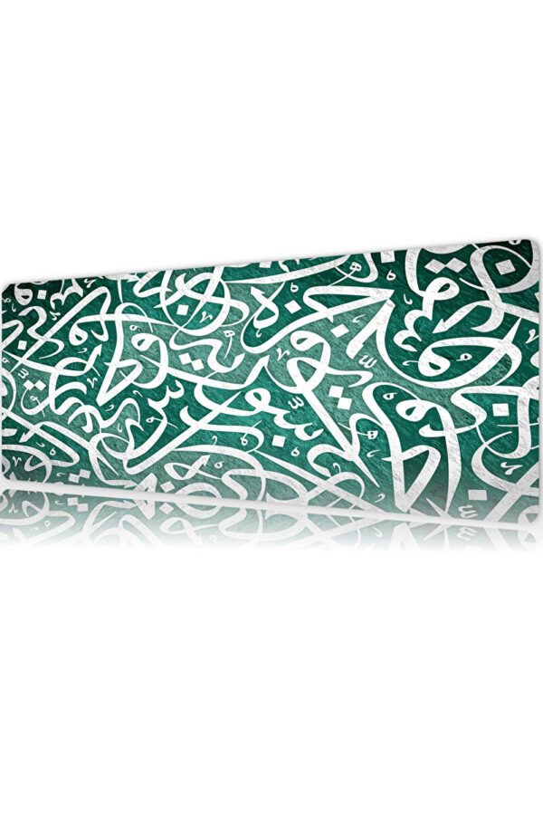Emerald Script Gaming Mousepad Emerald Script Gaming Mousepad