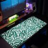 Emerald Script Gaming Mousepad Emerald Script Gaming Mousepad