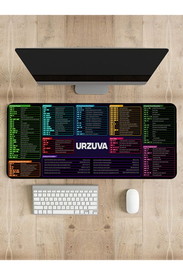 Excel Tablosu Kısayol Tuşları Gaming Mousepad