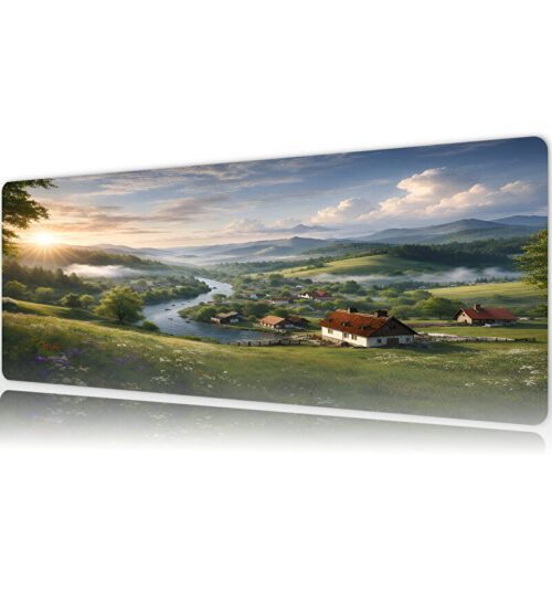 Golden Valley Dawn Gaming Mousepad Golden Valley Dawn Gaming Mousepad
