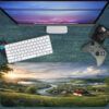Golden Valley Dawn Gaming Mousepad