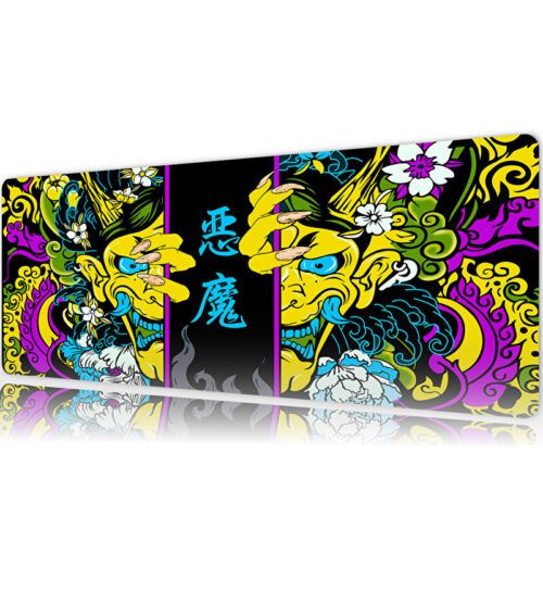 Hands Of The Oni Sarı Gaming Mousepad