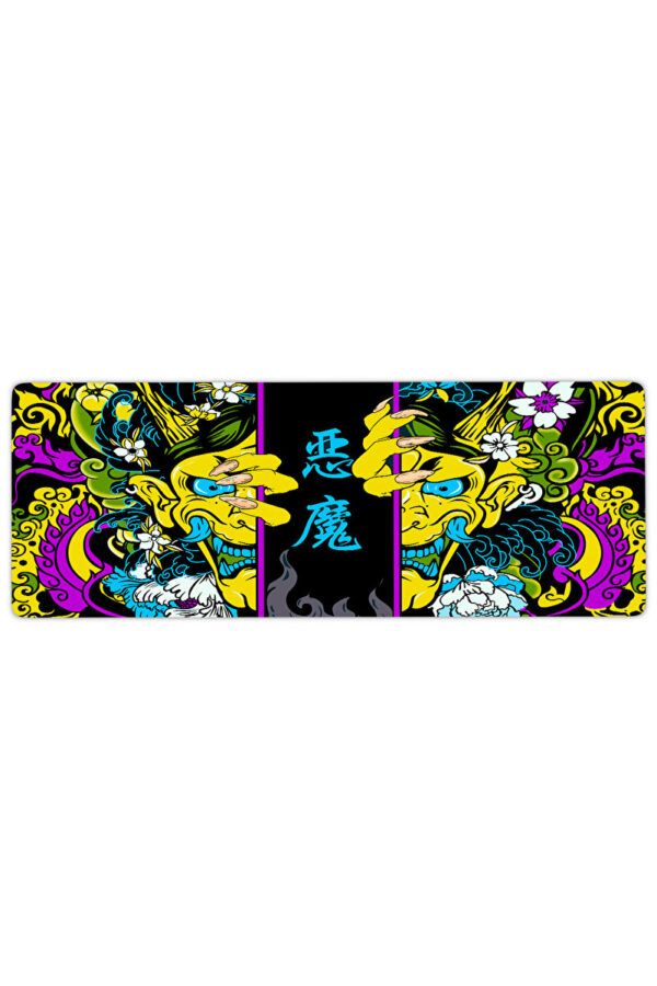 Hands Of The Oni Sarı Gaming Mousepad